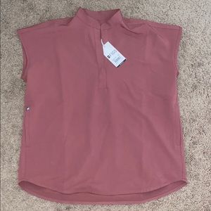 Figs rafaela scrub top in mauve